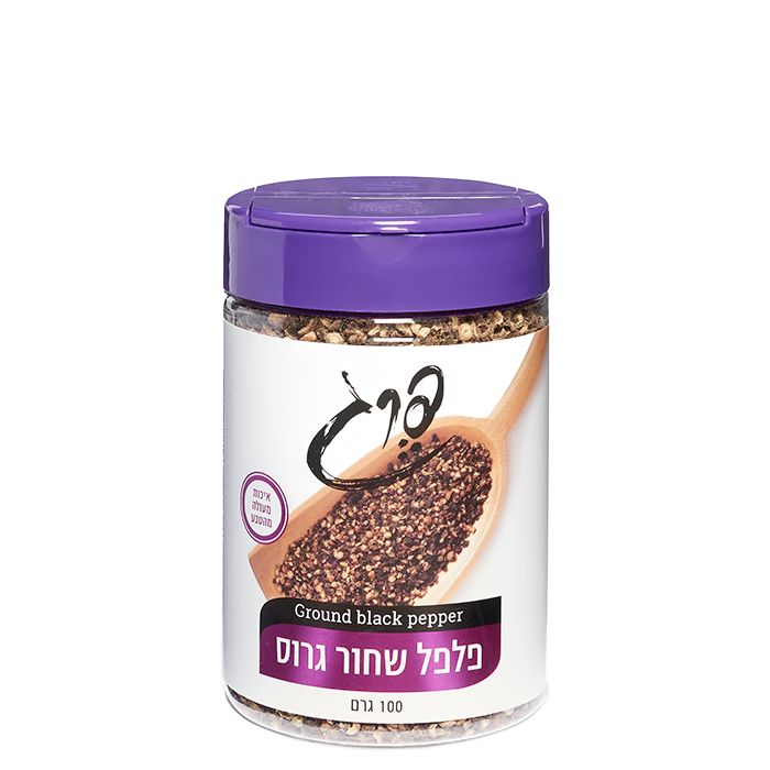 תבלין פלפל שחור גרוס באתר טרי פלוס