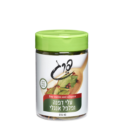 תבלין עלי דפנה ופלפל אנגלי