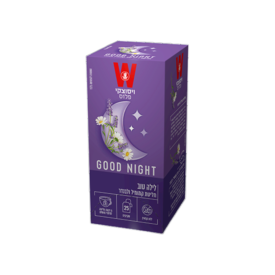GOOD NIGHT לילה טוב קמומיל לבנדר