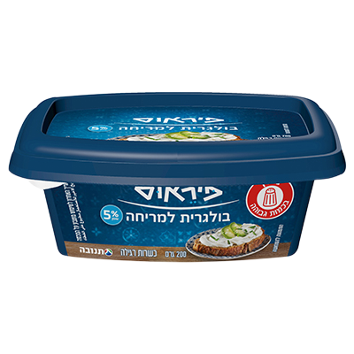 בולגרית למריחה פיראוס 5% שומן 200 גרם