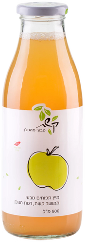 מיץ תפוחים טבעי קשת 500 מ"ל