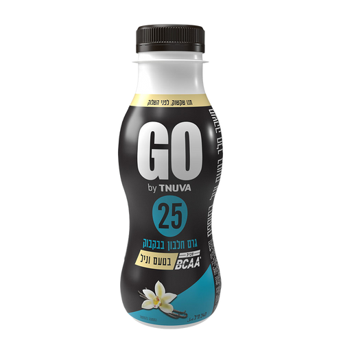 משקה חלבון GO וניל 340 מל