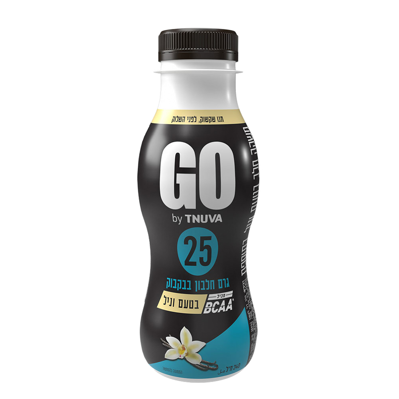 משקה חלבון GO וניל 340 מל