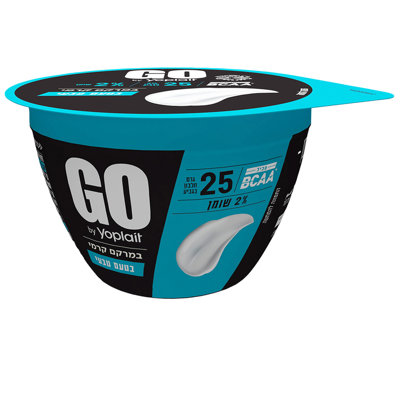 יוגורט חלבון 25 גרם יופלה GO בטעם טבעי