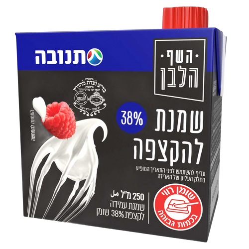 שמנת להקצפה 38%