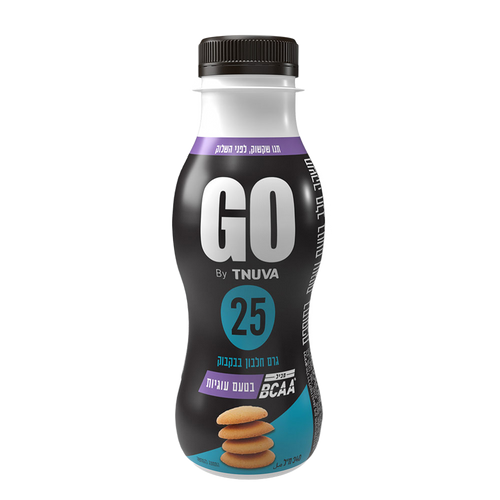 משקה חלבון GO עוגיות 340 מל