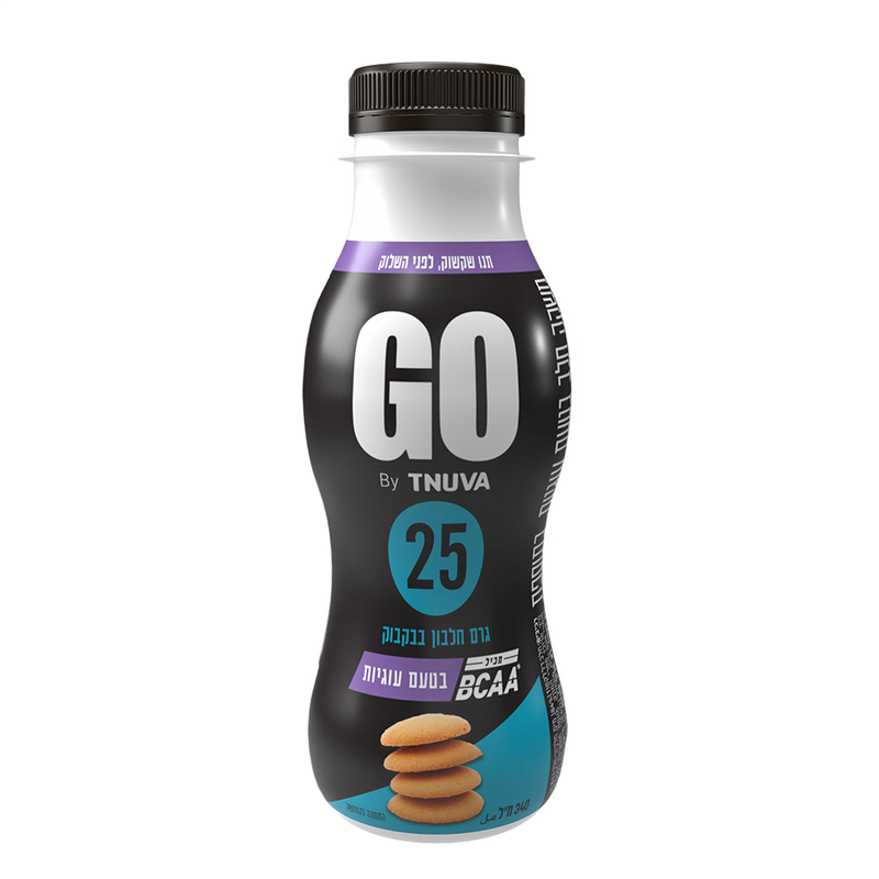 משקה חלבון GO עוגיות 340 מל